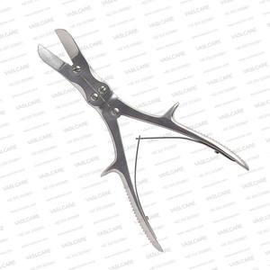 Vaslcare-Fórceps de corte de huesos HORSLEY de acero inoxidable de doble acción, instrumentos quirúrgicos ortopédicos certificados CE - Product Image 2