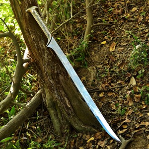 Épée miniature de chasse et de camping en acier Damas de haute qualité, faite à la main, très vendue, matériau solide - Product Image 2