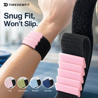 Lestes de cheville et de poignet réglables en fer et silicone, 2 lb, étanches, pour la natation, la course à pied, le yoga, durables, respectueux de la peau, unisexe
