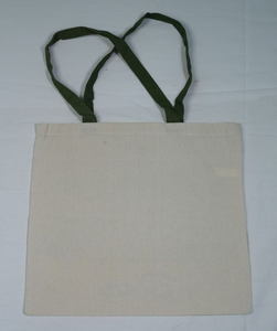 100% coton toile fourre-tout sac à provisions écologique recyclable fermeture éclair logo imprimé personnalisé à la mode sac à bandoulière Promotions - Product Image 5