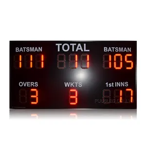 Écran LED d'affichage des scores de cricket en direct, nouveau design, à vendre, affichage des scores de stade, écran LED d'affichage des scores - Product Image 1
