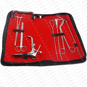 ชุดเครื่องมือกำจัด IUD และชุดเครื่องมือผ่าตัด9ชิ้นเครื่องมือผ่าตัดทั่วไปแบบแมนนวลพร้อมใบรับรอง CE & ISO - Product Image 1