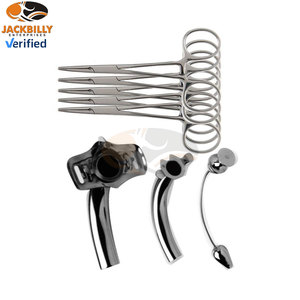 ชุดเครื่องมือผ่าตัดช่วยหายใจแบบแมนนวล JACKBILLY ทำจากสแตนเลสสตีล 41 ชิ้น ชุดอุปกรณ์บายพาสขนาดเล็กสำหรับการผ่าตัดฉุกเฉิน คุณภาพสูง สำหรับใช้ในโรงพยาบาล - Product Image 5