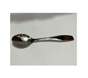 Cuchara clásica de acero inoxidable hecha a mano con pieza única de gran calidad a precios muy bajos - Product Image 3