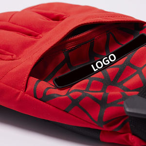 Gants de ski chauffants imperméables de qualité supérieure pour l'hiver, mitaines de ski en cuir coupe-vent pour enfants, gants de sport et de conduite confortables - Product Image 2