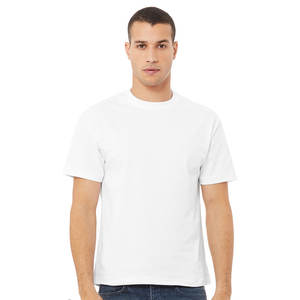 Ideal BELLA + CANVAS Hombres Pre-encogido Camiseta de manga corta de peso pesado Transpirable Ajustado Algodón Plus Streetwear Camiseta de peso pesado - Product Image 3