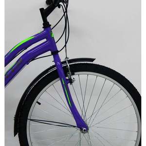 Bicicleta Dorello Bisiklet 2650 Morada de Una Velocidad, Bicicleta Urbana de 700c con Cuadro de Acero y Horquilla de Aluminio para Damas - Product Image 3