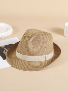 Sombreros de Paja para Hombre y Mujer, Multifuncionales, con Cadena para el Sol, para Cosplay, Playa, Fiesta, Viajes, Disfraz, Tendencia 2026 - Product Image 6