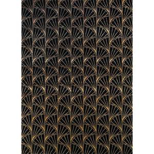 Alfombra Geométrica Azalea de Lana y Seda de Bambú Anudada a Mano para Sala de Estar, Pasillo, Habitación Rectangular - Modelo 1660 Color Gris - Product Image 4