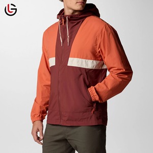 Veste coupe-vent d'hiver pour homme, nouvelle conception 2025, avec col montant, logo frontal, polyester, coupe-vent et imperméable, fermeture éclair - Product Image 4