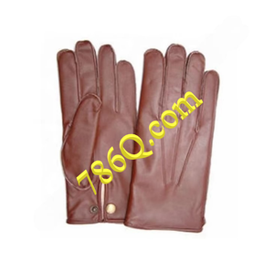 Gants d'uniforme de service en cuir noir pour hommes Produits de sécurité multi-usages résistants aux coupures pour réchauffer les mains - Product Image 1