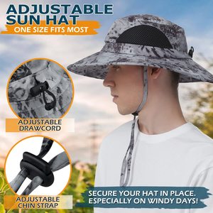 Ulk Order-Sombrero de pesca boonie de IG, sombrero de surf personalizado con cuerda - Product Image 5