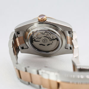 Bestseller Upgrade See-through Back Stainless Steel Case 12mm 5ATM 20cm Sapphire Crystal Pointer Dial Automatic <b>Mechanical</b> <b>Watch</b> - Product Image 4