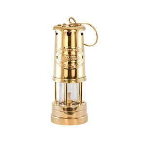 Lampe de mineurs en laiton et verre faite à la main Design admirable Lampe de mineur de forme personnalisée du meilleur exportateur en Inde - Product Image 3