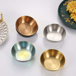 Smooth finish metal bowl for dining <b>table</b> serving fruits snacks desserts stylish durable build - Product Image 4