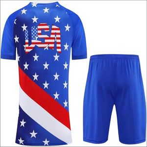 Conjunto de Uniforme de Fútbol Personalizado 2025 con Logotipo, Secado Rápido, 100% Poliéster, Unisex, para Entrenamiento, Impresión por Sublimación, Cuello Alto - Product Image 1