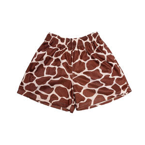 Short décontracté Fitness Sublimation Pantalon de survêtement Gym Workout Board Shorts Basketball personnalisé Hommes Short en maille - Product Image 5