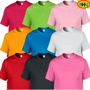 T-shirts pour hommes de haute qualité en gros, 100 % coton respirant, design vierge sur le devant, personnalisable, écologique, fabriqué au Bangladesh - Product Image 4
