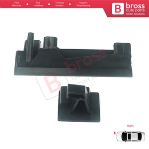 Support de fixation de phare BHL553, kit de réparation avec languettes, côté droit, pour Fluence L3 L30 Z.E. 2009-2020 260101331R - Product Image 3
