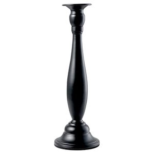 Top Sale <b>Candle</b> Holder Stand Pillar Candlestick Candlelight <b>Dinner</b> Metal Black <b>Candle</b> Stick Holder for Home Living Room Decor - Product Image 1
