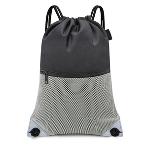 Mochila deportiva personalizada a precio de fábrica, mochila ligera personalizable con cordón, Mochila deportiva, bolsa de gimnasio de malla para gimnasio - Product Image 1