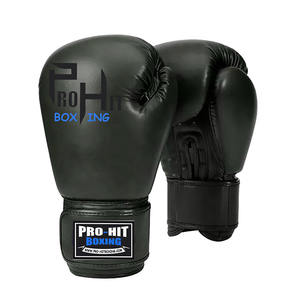 ถุงมือต่อยมวยสำหรับแข่งขันสีดำใหม่ผลิตได้ทั้งชายและหญิง - Product Image 4