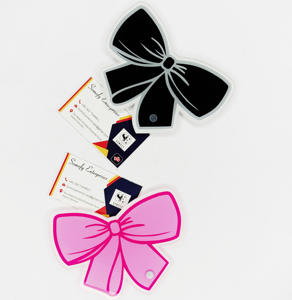 Azulejos de pestañas de alta demanda, logotipo personalizado, herramientas de azulejos de pestañas con lazo negro y rosa, bonito acabado, nuevo diseño sostenible - Product Image 2