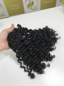 Vente de noël boucle d'eau 26 ''haute qualité Super double extensions de cheveux humains bruts cuticule aligné vietnamien dentelle avant perruques - Product Image 3