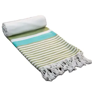 Premium Collection Terry Fouta Towel Eco-Friendly Soft Peshtemal Towels With Beautiful Logo for Wholesale in India..