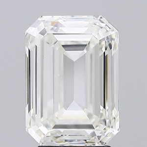 IGI Certified 5,01 Carat Emerald Cut Lab Grown Diamond H Color VS2 Clarity R.No. 547265970 EC233596 - Product Image 1