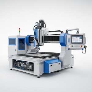 Machine de découpe à jet d'eau 3D CNC, système de découpe à froid automatique pour une fabrication industrielle multi-axes, bordures nettes et lisses - Product Image 6