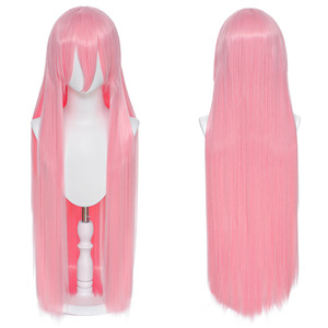 <span class=keywords><strong>Parrucca</strong></span> Cosplay <span class=keywords><strong>Lunga</strong></span> 100cm, Liscia, <span class=keywords><strong>Blu</strong></span>, Rossa, Bianca, Viola, Bionda, <span class=keywords><strong>Parrucca</strong></span> per Feste, Capelli Sintetici - Product Image 5
