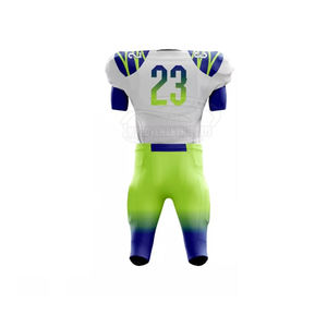2024 meilleur prix uniforme de football américain vêtements de sport de haute qualité avec technique de sublimation XL taille chemises pantalons Offre Spéciale - Product Image 3