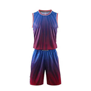 Nouvel uniforme de basket-ball style classique, uniforme de basket-ball à séchage rapide, en vente en ligne - Product Image 1