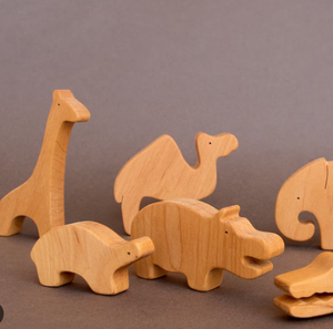 JOUET ANIMAL EN BOIS POUR ÉDUCATION POUR ENFANTS CONCEPTIONS CLASSIQUES JOUET MONDE EN BOIS DE JOUETS ANIMAUX EN BOIS - Product Image 5