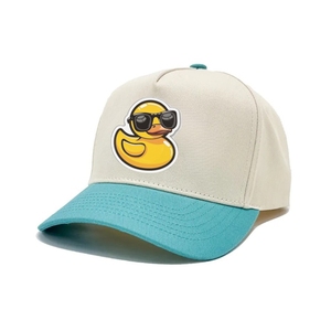 Casquettes de golf bicolores personnalisées directement de l'usine, casquette 5 panneaux, OEM Vietnam, casquette de sport de haute qualité, boucle arrière réglable, œillets personnalisés - Product Image 2
