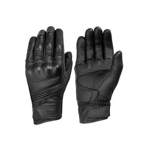 Prix usine plein doigt course moto respirant gants hiver cuir moto gants unisexe solide universel PK 10 paires - Product Image 1