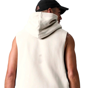 Vente en gros de sweats à capuche sans manches pour hommes gym sur mesure sweat à capuche musclé gym wear hot fashion gym sweats à capuche pour hommes gym sur mesure - Product Image 2