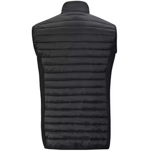 Fashionable Men's Puffer <b>Vest</b> Jacket Padded <b>Black</b> Grey Collar Plain Winter Wear Men's Jackets for Man - Product Image 4