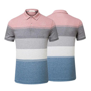 Alta calidad 100% algodón Original para camisa Polo para hombres transpirable secado rápido logotipo impreso personalizado de talla grande venta precio bajo - Product Image 1