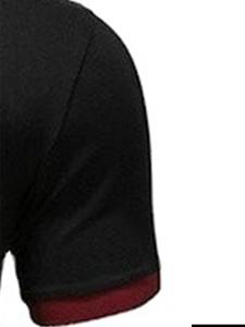 Usine directe personnalisé 100% coton polo de golf pour hommes t-shirts doux col montant côtelé vierge avec manches courtes conception de teinture de cravate - Product Image 4