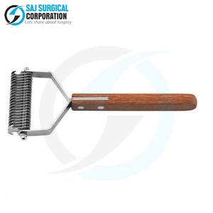 Design personnalisé, râteau industriel extra fort pour animaux de compagnie 14 dents pour les éleveurs professionnels, toilettage à haut volume, races à pelage épais - Product Image 1