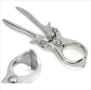 Pinza de Castración Burdizzo de Acero Inoxidable, Instrumento Confiable para la Castración sin Sangre de Ganado - Product Image 1