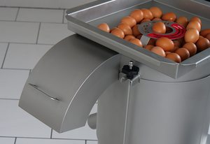 Machine à casser les œufs en acier inoxydable de qualité industrielle OVO-TECH, 150 œufs/min, usage commercial pour la restauration, boîte de vitesses - Product Image 3