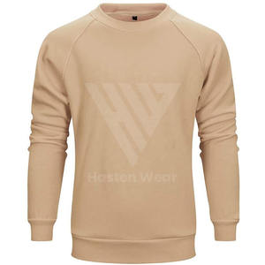Sweat-shirt personnalisé en gros pour sweat-shirts à col rond légers en coton 100% faits sur mesure - Product Image 5