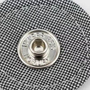 Nickel Free Covered Metal Snap Buttons Brass Material Anti Rust Smooth Surface for Jackets Bags <b>Garments</b> Sewing Accessories - Product Image 5