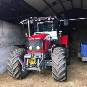 Ferguson MF1004 100HP 4x4WD Rueda agrícola Tractor Farm Massey con bajo precio Motor Kubota Componentes de núcleo pequeño-Bomba de engranajes - Product Image 5