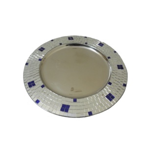 Plateau de service à salade pour hôtellerie Plateau rond pour ustensiles de cuisine Assiette de chargement antidérapante à prix abordable - Product Image 3