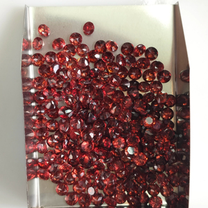 พลอยโกเมนแดงธรรมชาติ 3.75 มม. ทรงกลมเจียระไนแบบบริลเลียนท์ คุณภาพดีที่สุด สำหรับทำเครื่องประดับ - Product Image 3
