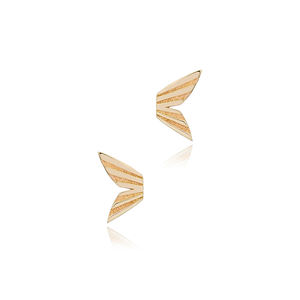 Boucles d'oreilles ailes d'ange unies turques faites à la main en gros bijoux en argent sterling 925 - Product Image 3